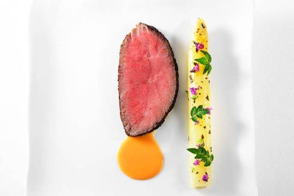 Fried herring in egg sauce